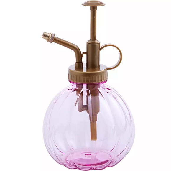 Pink Plant Mister Vintage Style Decorative Water Spray Plastic with Top Pump - Picture 2 of 7